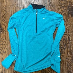Teal running top.  Nike.